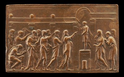Jésus parmi les docteurs, 1537 ou après - Valerio Belli
