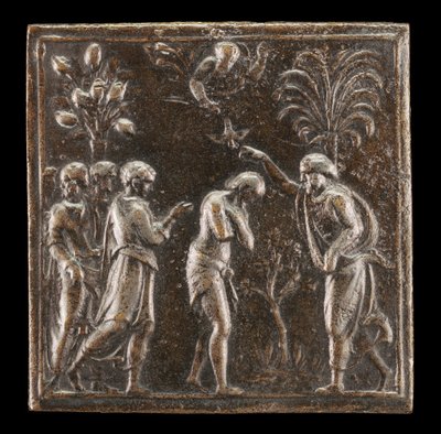 Le Baptême dans le Jourdain, 1537 ou après - Valerio Belli