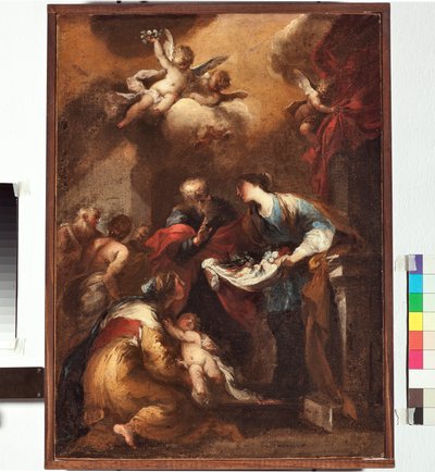 Miracle de Sainte Sitha ou Citha - Valerio Castello