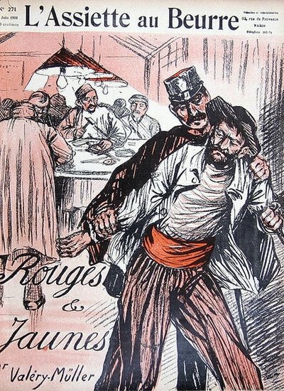 Rouges et Jaunes, couverture de L