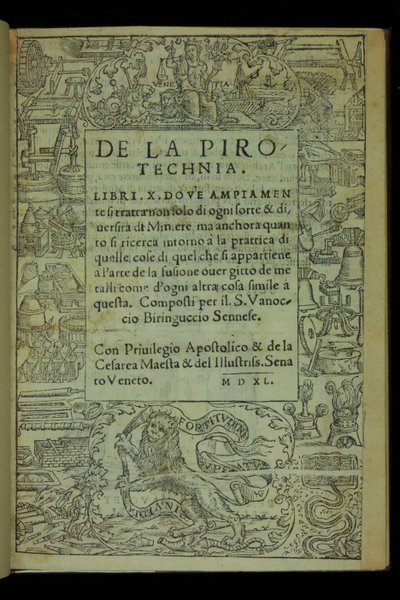 De la pyrotechnie - Vannoccio Biringucci