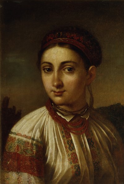 Fille de Podillia - Vasili Andreevich Tropinin