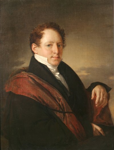 Portrait de Stepan Dmitriyevich Nechayev - Vasili Andreevich Tropinin