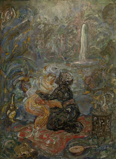 Scène orientale - Vasili Dmitrievich Millioti