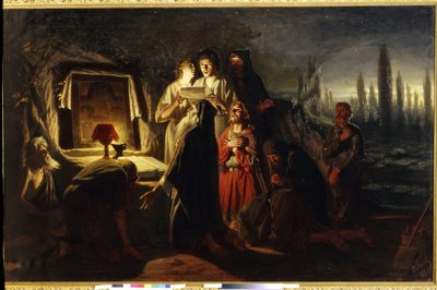 Les premiers chrétiens de Kiev - Vasili Grigorevich Perov