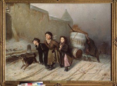 Troïka (Traineau). Les apprentis cherchant de l