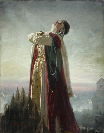 La Lamentation de Iaroslavna, 1880 - Vasili Grigorevich Perov