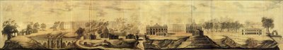 Vue panoramique du design de Tsaritsyno, 1776 - Vasili Ivanovich Bazhenov