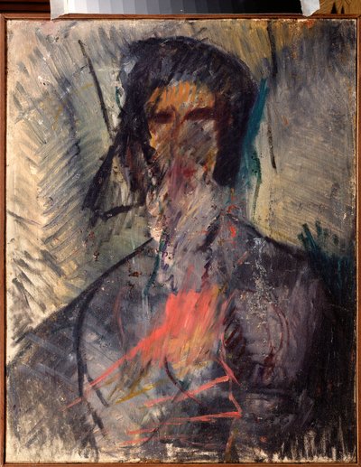 Portrait du poète Vladimir Mayakovski - Vasili Nikolayevich Chekrygin