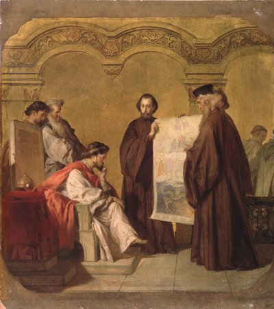 Le grand-duc Vladimir recevant les ambassadeurs - Vasili Petrovich Vereshchagin