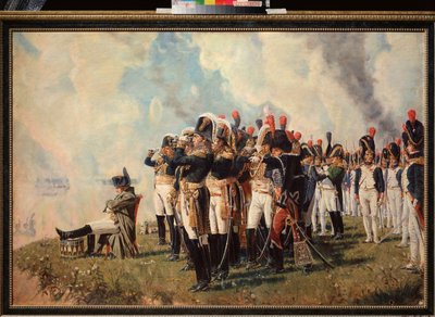 Napoléon Bonaparte sur les hauteurs de Borodino - Vasili Petrovich Vereshchagin