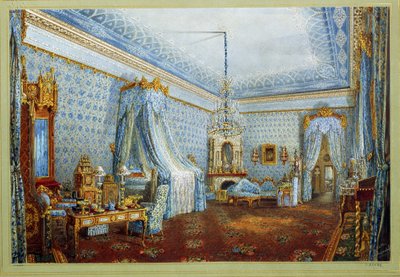 La chambre dans le palais Ioussoupov à Saint Petersbourg - Vasili Semenovich Sadovnikov