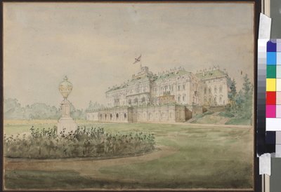 Le palais Constantin à Strelna, près de Saint-Pétersbourg - Vasili Semenovich Sadovnikov