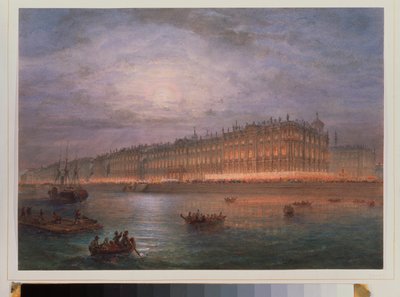 Vue du palais d