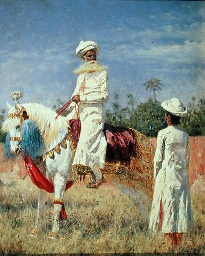 Un cavalier à Jaipur - Vasili Vasilievich Vereshchagin