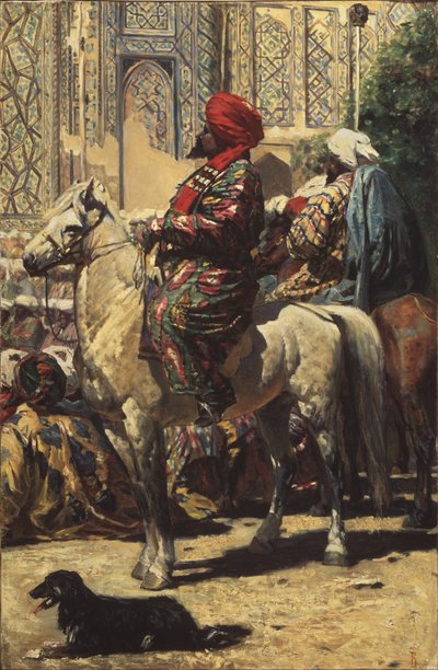 Un cavalier à Samarcande, 1872 - Vasili Vasilievich Vereshchagin