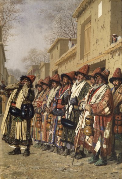 Chœur de derviches mendiant l