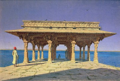 Soir au lac - Vasili Vasilievich Vereshchagin