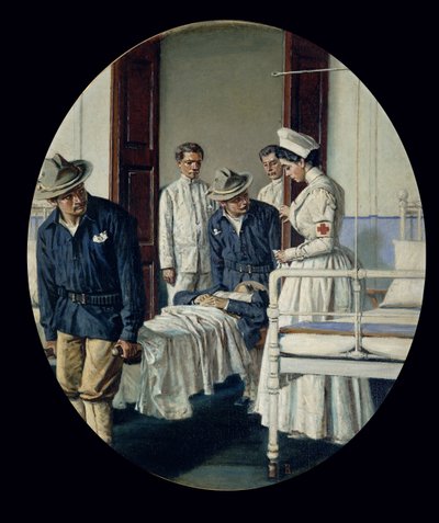 Dans un hôpital militaire - Vasili Vasilievich Vereshchagin