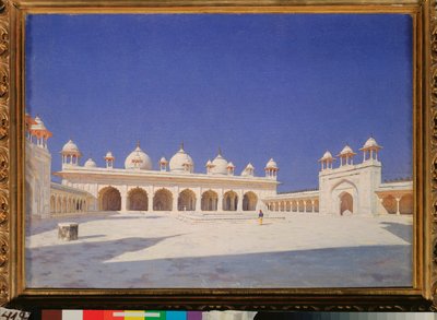 La mosquée de la Perle dans le fort Rouge d