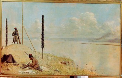 La sentinelle sur le Danube, Ukraine - Vasili Vasilievich Vereshchagin