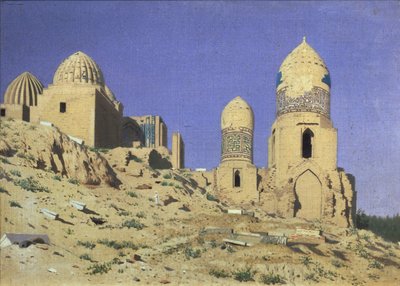 Nécropole Shah-i-Zinda Le Roi Vivant à Samarkand, 1869-1870 - Vasili Vasilievich Vereshchagin