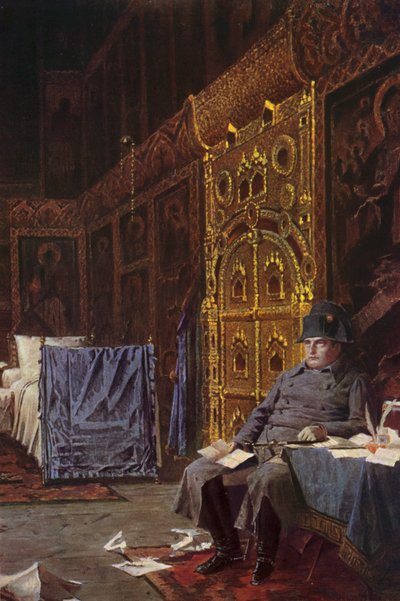 On the Way - Bad News From France (lithographie couleur) - Vasili Vasilievich Vereshchagin