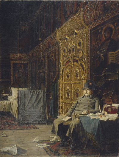 En route. Mauvaises nouvelles de France, 1899-1900 - Vasili Vasilievich Vereshchagin