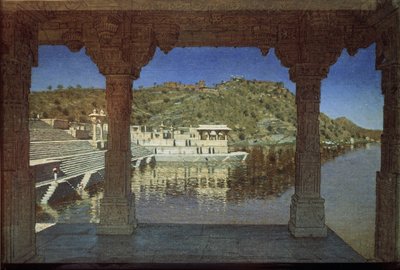 Rajasthan. Au lac d