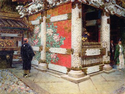 Le temple Shinto à Nikko, Japon - Vasili Vasilievich Vereshchagin