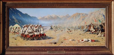 Une attaque soudaine - Vasili Vasilievich Vereshchagin