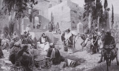 Jésus et la femme prise en flagrant délit d