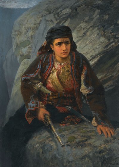 Le guet - Vasilij Dmitrievich Polenov