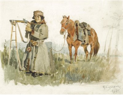 Tatar de Minusinsk - Vasilij Ivanovic Surikov