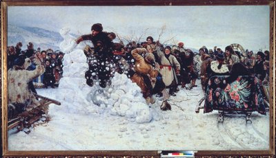 Tempête de la forteresse de neige - Vasilij Ivanovic Surikov