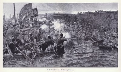 La Conquête de la Sibérie par Yermak Timofeyevich - Vasilij Ivanovic Surikov