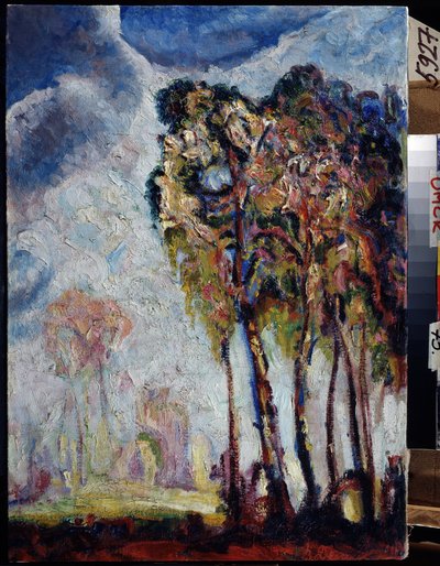 Paysage aux arbres - Vasily Ivanovich Denisov