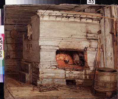 Dans une maison de campagne - Vasily Maximov
