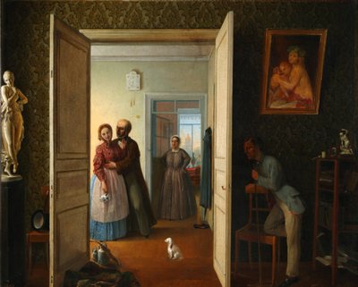 Rendez-vous Manqué, 1869 - Vasily Nikiforovich Bovin