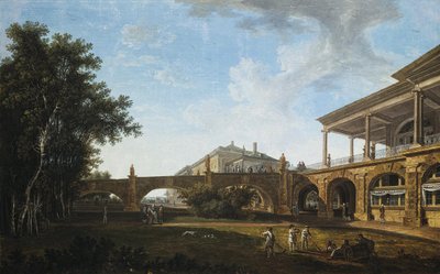 Rampe de la galerie Cameron dans le parc de Tsarskoïe Selo - Vasily Petrovich Petrov