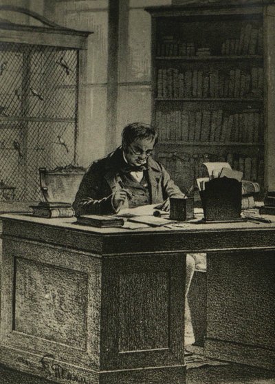 Portrait du philologue et éditeur Nikolaï Ivanovitch Grech 1787-1867 - Georg Wilhelm Timm