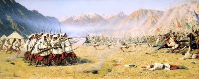 Une attaque soudaine, 1871 - Vasily Vereshchagin