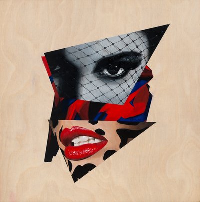 Felis Leo, 2015 (Acrylique sur panneau de bois) - Vaskeen Vaskeen