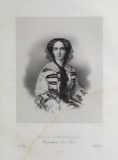 Tsarine Maria Alexandrovna - Velten