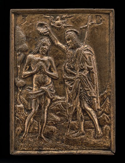 Le Baptême dans le Jourdain - Venetian 16th Century