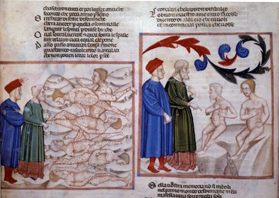 Dante et Virgile en conversation avec Grifolino d