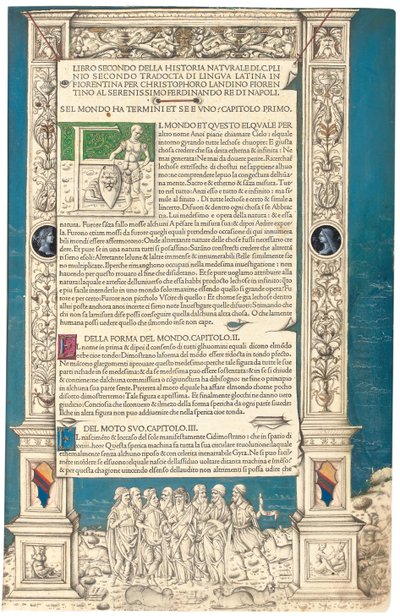 Historia Naturalis, 1476 - Venetian School