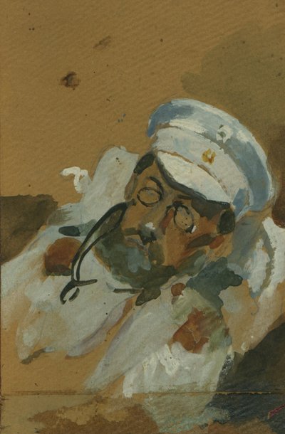 Portrait de Vladimir Alexeyevich Khlebnikov, vers 1895 - Vera Vladimirovna Khlebnikova