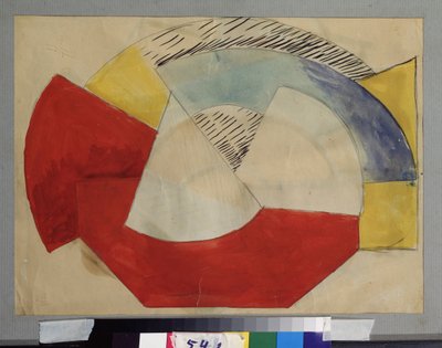 Composition constructiviste - Vera Yefremova Pestel
