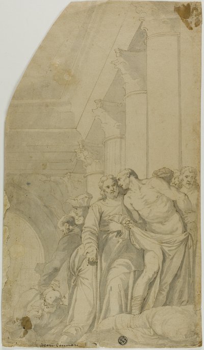 Christ guérissant les malades à la piscine de Bethesda - Veronese (Paolo Caliari)